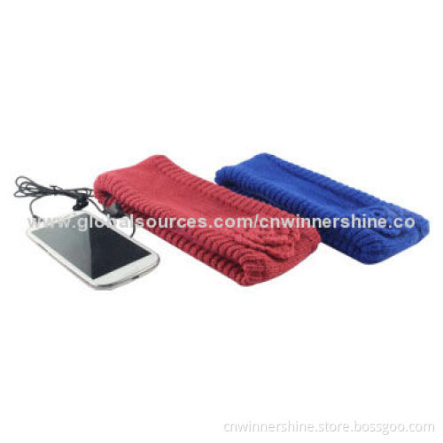 Headband Wired Headphones with Knit Beanie, Keep Warm for Enjoying Music, OEM Orders Welcomed
